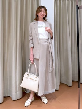 nami(Elura/ヤエチカ)さん(レディース・169cm)の春コーディネート