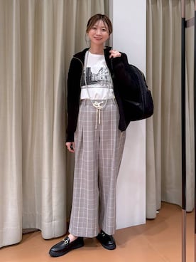 nami(Elura/ヤエチカ）さん（レディース・169cm）の冬コーディネート