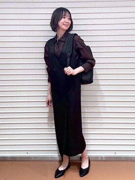 「アイテム（ワンピース/ドレス）」を使った、nami(Elura/ヤエチカ）さん（レディース・169cm・30代）の春コーディネート