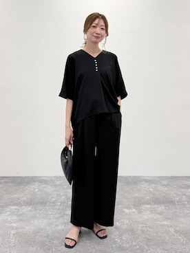 「Elura（エルーラ）のアイテム」を使った、nami(Elura/ヤエチカ）さん（レディース・169cm）の春コーディネート