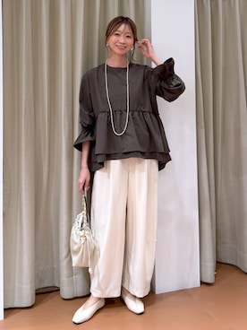 nami(Elura/ヤエチカ）さん（レディース・169cm）の冬コーディネート