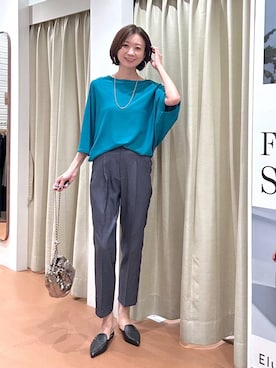 nami(Elura/ヤエチカ）さん（レディース・169cm）の夏コーディネート