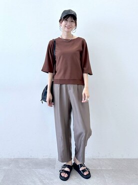 nami(Elura/ヤエチカ）さん（レディース・169cm）の夏コーディネート