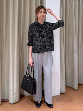 「Elura（エルーラ）のアイテム」を使った、nami(Elura/ヤエチカ）さん（レディース・169cm）の春コーディネート