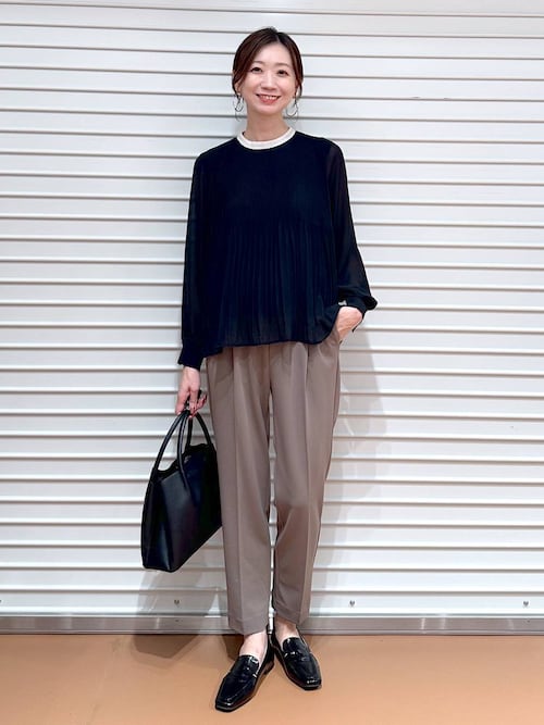 セール】＜レギュラー／低身長サイズ＞サマ見えリラクシーテーパード