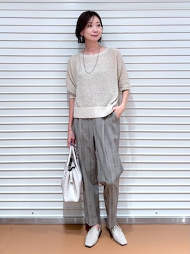 nami(Elura/ヤエチカ）さん（レディース・169cm）の秋コーディネート