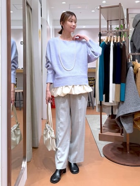 nami(Elura/ヤエチカ）さん（レディース・169cm）の冬コーディネート