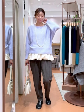 「Elura（エルーラ）のアイテム」を使った、nami(Elura/ヤエチカ）さん（レディース・169cm）の冬コーディネート