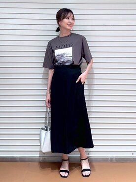 nami(Elura/ヤエチカ)さん(レディース・169cm)の夏コーディネート