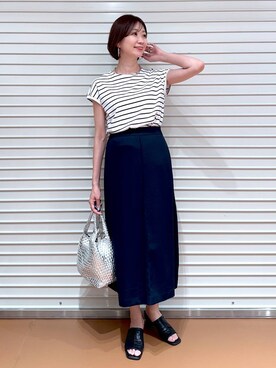 nami(Elura/ヤエチカ)さん(レディース・169cm)の夏コーディネート