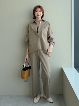 nami(Elura/ヤエチカ)さん(レディース・169cm)の秋コーディネート