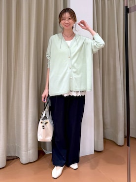 nami(Elura/ヤエチカ）さん（レディース・169cm）の春コーディネート