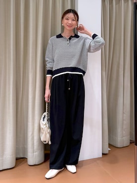 nami(Elura/ヤエチカ）さん（レディース・169cm）の冬コーディネート