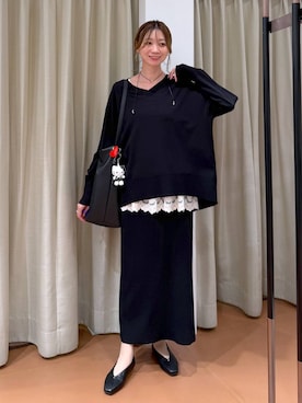 nami(Elura/ヤエチカ）さん（レディース・169cm）の春コーディネート