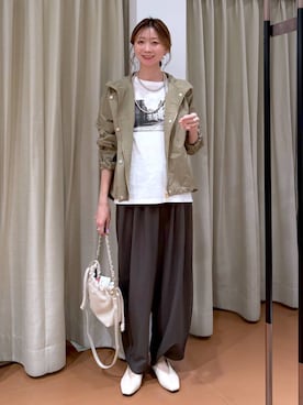 「LAKOLE（ラコレ）のアイテム」を使った、nami(Elura/ヤエチカ）さん（レディース・169cm）の春コーディネート