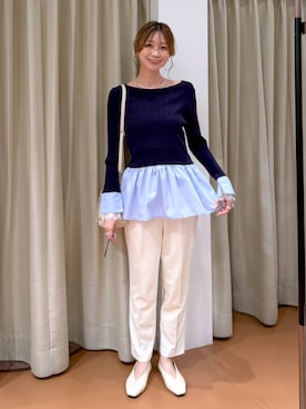 nami(Elura/ヤエチカ）さん（レディース・169cm）の春コーディネート