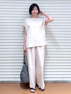 nami(Elura/ヤエチカ）さん（レディース・169cm）の夏コーディネート
