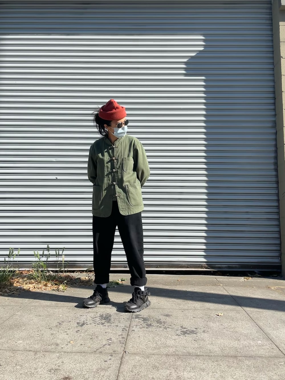 TDS ×  Peak INDIGO C/N ツナギ Mサイズ Snow Peak x TOKYO DESIGN STUDIO New Balance Indigo Down