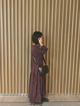 「RUCOLINE（ルコライン）のアイテム」を使った、myu さん（レディース・153cm）の秋コーディネート