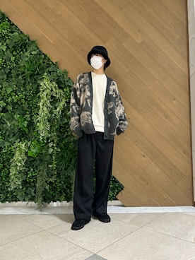「アイテム（モカシン/デッキシューズ）」を使った、koheyさん（メンズ・175cm）の秋コーディネート