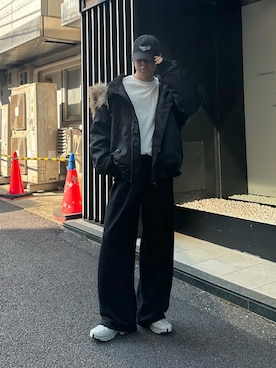 「アイテム（その他アウター）」を使った、koheyさん（メンズ・176cm）の秋コーディネート