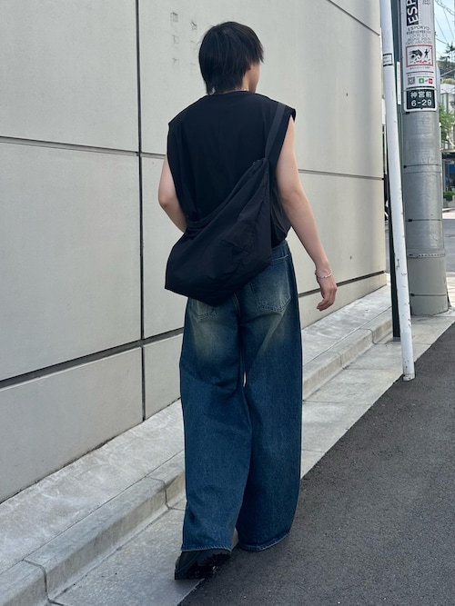 ワイドストレートデニム