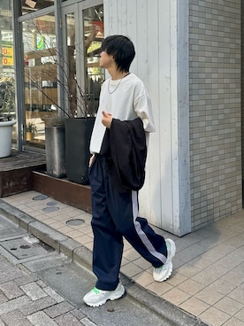 「COLONY 2139（コロニートゥーワンスリーナイン）のアイテム（ジャケット/アウター）」を使った、koheyさん（メンズ・176cm）の春コーディネート