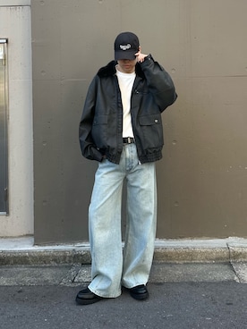 「キャップ」｜koheyさん（メンズ・176cm・20代）の秋コーディネート