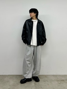「COLONY 2139（コロニートゥーワンスリーナイン）のアイテム（ブルゾン）」を使った、koheyさん（骨格ウェーブ・メンズ・176cm）の秋コーディネート