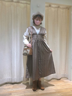 きしもとさん（レディース・155cm）の秋コーディネート