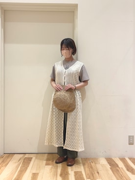 きしもとさん(レディース・155cm)の夏コーディネート