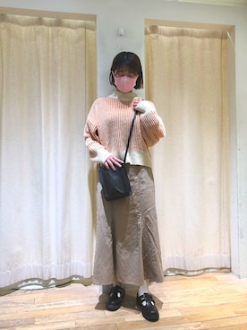 きしもとさん（レディース・155cm）の冬コーディネート