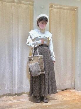 きしもとさん（レディース・155cm）の秋コーディネート