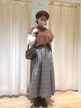 きしもとさん(レディース・155cm)の秋コーディネート