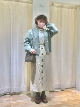 きしもとさん（レディース・155cm）の秋コーディネート