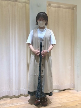 きしもとさん（レディース・155cm）の夏コーディネート