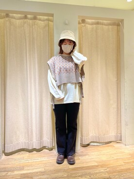 きしもとさん（レディース・155cm）の秋コーディネート