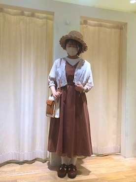 きしもとさん（レディース・155cm）の夏コーディネート