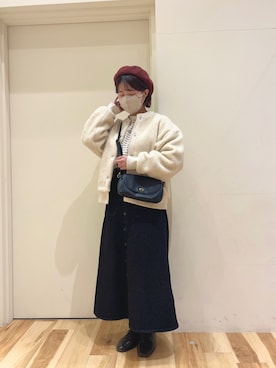 きしもとさん(レディース・155cm)の冬コーディネート