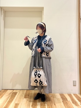 きしもとさん(レディース・155cm)の冬コーディネート