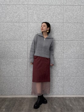 AYANOさん(レディース・160cm)の冬コーディネート