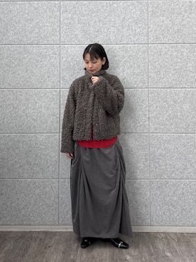 「GALLEST（ギャレスト）のアイテム」を使った、AYANOさん（レディース・160cm）の秋コーディネート