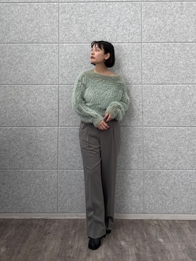 「GALLEST（ギャレスト）のアイテム」を使った、AYANOさん（レディース・160cm）の秋コーディネート