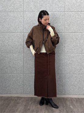 AYANOさん（レディース・160cm）の秋コーディネート