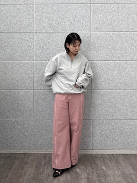 「GALLEST（ギャレスト）のアイテム」を使った、AYANOさん（レディース・160cm）の秋コーディネート