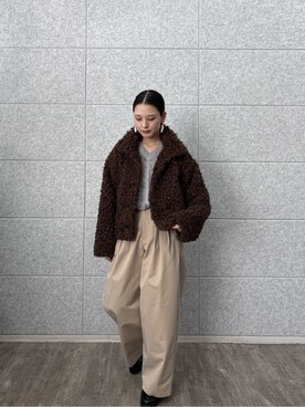 AYANOさん(レディース・160cm)の冬コーディネート