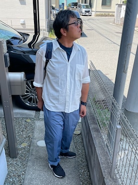 「アイテム（カーゴパンツ）」を使った、yukky19811214さん（メンズ・175cm）の夏コーディネート
