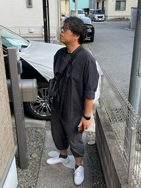 「アイテム（バッグ）」を使った、yukky19811214さん（メンズ・175cm・40代）の秋コーディネート