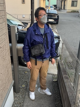 「アイテム（マウンテンパーカー）」を使った、yukky19811214さん（メンズ・175cm）の秋コーディネート