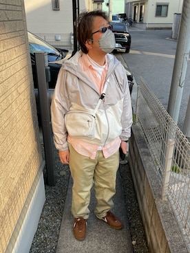 「NIKE（ナイキ）のアイテム（ジャケット/アウター）」を使った、yukky19811214さん（メンズ・175cm）の春コーディネート